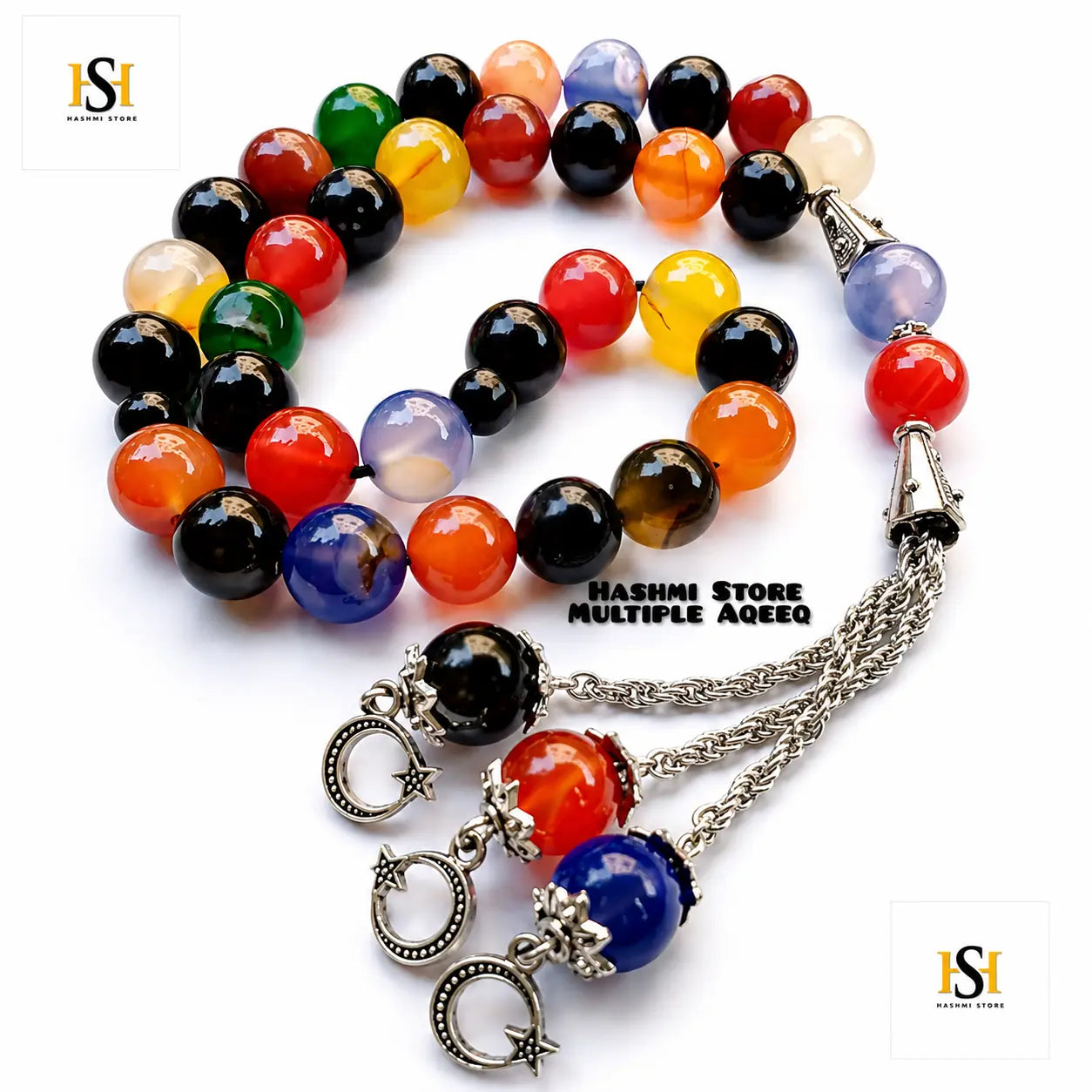 Multiple Aqeeq Tasbih
